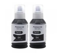 SEFNPOME 140 ML T015 015 Encre pigmentaire Compatible avec M1058 A4 Imprimante à Jet d'encre en Noir et Blanc Commercial Disponible en 1 2 3 5 Options de Bouteille(015 Ink 2 Bottle)
