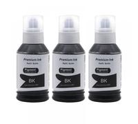 SEFNPOME 140 ML T015 015 Encre pigmentaire Compatible avec M1058 A4 Imprimante à Jet d'encre en Noir et Blanc Commercial Disponible en 1 2 3 5 Options de Bouteille(015 Ink 3 Bottle)