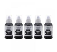 SEFNPOME 140 ML T015 015 Encre pigmentaire Compatible avec M1058 A4 Imprimante à Jet d'encre en Noir et Blanc Commercial Disponible en 1 2 3 5 Options de Bouteille(015 Ink 5 Bottle)