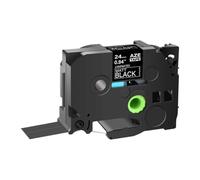 SEFNPOME 1pk Blanc sur Baies Rose 12 mm lamelle de Bande de Marque Matt Compatible avec Tze-MQP35 TZ-MQG35 M31 Compatible avec Les appareils PT-P750W P700(White on Matt Black)