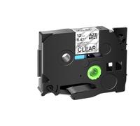 SEFNPOME 1pk Blanc sur Baies Rose 12 mm lamelle de Bande de Marque Matt Compatible avec Tze-MQP35 TZ-MQG35 M31 Compatible avec Les appareils PT-P750W P700(Matt Black on Clear)