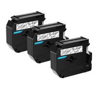 SEFNPOME 3PK MK 231 M K 131 Black on White 9 12 mm Tapes d'étiquette compatibles avec MK Tape MK221 MK 631 Compatible avec PT M95 PT 65 PT 70 PT 80(Black on Clear)