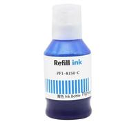 SEFNPOME 4 Couleurs PFI-8150 Encre Pigment Compatible Compatible avec l'encre Pigment Pigment Pfic d'encre pfi 8150 8150 de l'imprimante à Jet d'encre TC-5200(PFI-8150 Ink C)