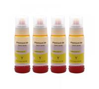 SEFNPOME 4COLOR Ink Refill Cole DE REFILLER Compatible avec L3156 L3210 L3216 L3250 L3256 L3260 L5190 L5196 L5290 L3150 L1110 Encre de l'imprimante(4pcs Dye-Y-70ml)