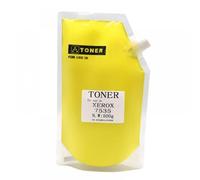 SEFNPOME 500 g de Couleur de Toner en Poudre Compatible avec WorkCentre 7525 WC7525 WC7530 WC7535 WC7825 7855 7830 WC7835 WC7845(500g Yellow)