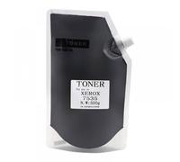 SEFNPOME 500 g de Couleur de Toner en Poudre Compatible avec WorkCentre 7525 WC7525 WC7530 WC7535 WC7825 7855 7830 WC7835 WC7845(500g Black)