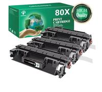SEFNPOME Cartouche de Toner CF280X 80X 3X CF280X Compatible avec Pro 400 M425DW M401DN M401N