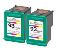 SEFNPOME Compatible 2PK # 93 C9361 WN Carrie DE Couleur Couleur Compatible avec Les IMPRIMES