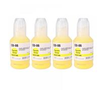 SEFNPOME GI-26 GI-36 Pigment Encre Compatible avec GX3020 GX4020 GX5020 GX6020 GX6021 GX7020 GX7020X GX7021 GX4030 GX5030 GX6030 GX7030(GI-26 36 4pcs Yellow)