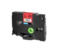 SEFNPOME Ruban d'étiquette Compatible Compatible avec Le Fabricant d'étiquettes PT-D210 TZE-231L1 131L1 12 mm Laser étoilé aux Paillettes colorées laminées 12 mm Laser étoilé(Red Laser)