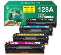 SEFNPOME Toner 4pk Compatible Compatible avec 128A CE320A Pro Color MFP CM1415FNW CP1525NW CP1525N