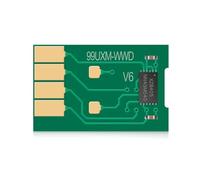 SEFNPOME V6 Arc Chip Compatible avec 990 991 992 993 990X 991X 992X 993X et PageWide Pro 755dn 774DN 750DN 750DW 772DN 772DW 777Z 777ZS Compatible avec(1PCS 991X Cyan)