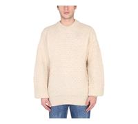 Séfr - Leonard Sweater - Homme - Pulls - Beige - Taille: L
