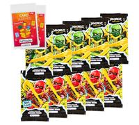 sefrado Lot de pochettes exclusives compatibles avec Blue Ocean Ninjago 10 Booster Série 9 Next Level Card Game 2024