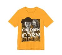 SEFxd22WSA Children of The Corn Horror Movie T-Shirt Yellow XXL