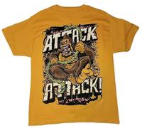SEFxd22WSA Collection Attack Attack!Gorilla Band Gift for Fan S to 3XL Unisex T-Shirt Yellow M
