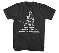 SEFxd22WSA Conan The Barbarian Mens T-Shirt Arnie Makes Stronger Schwarzenegger Movie Black XXL