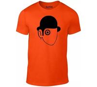 SEFxd22WSA Droog Men's T-Shirt Orange Clockwork Kubrick Stanley Film TV Movie Yellow XXL