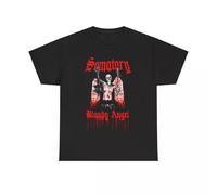 SEFxd22WSA Haunted Mound Bloody Angel Tears Sematary Album Tour Merch T-Shirt Black XL
