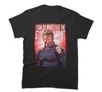 SEFxd22WSA Homelander Can Do Whatever He Want Unisex T-Shirt The Boys Black S