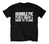 SEFxd22WSA Humble Pie Rockin The Fillmore T-Shirt Mens Unisex Black M