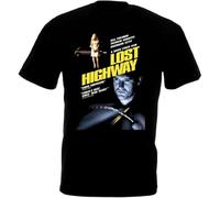 SEFxd22WSA Lost Highway v1 T-Shirt Movie Poster David Lynch Black XL