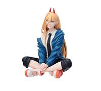Sega Chainsaw Man Pm Perching Pvc Statue Power 9 Cm Figure Bleu