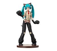 Hatsune Miku Project Diva Arcade Future Tone - Statuette Spm Kitty Cat 23 Cm