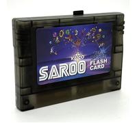 Sega Saturn Saroo Flash Cart - Cartouche Tout en Un - Saturne Pseudo Kai Intégré - Livré avec Carte Mémoire Micro SD Officielle 8G