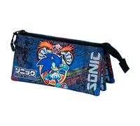 Sega-Sonic Checkpoint Trousse Triple FAN 2.0, Bleu Bleu