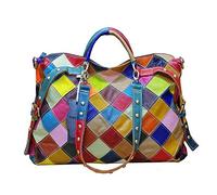Segater - Sac à provisions en cuir de vachette multicolore 2019 - Multicolore - Taille unique