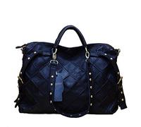 Segater - Sac à provisions en cuir de vachette multicolore 2019 - Noir - Noir , Taille unique