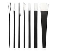 Segbeauty® 7pcs Professional Ensemble de Couteaux Pédicure avec Sac de Rangement, Acier Manganèse Couteaux à Ongles Démaquillant, Couteau de Réparation de Pied pour Ingoured Nail Cal