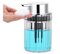 Segbeauty Distributeur Savon Mousse, 1 Pièce 300ml Flacon Pompe Vide, Pousse Mousse Distributeur, Distributeur Gel Douche en Plastique, Distributeur Savon avec Grande Tête de Pompe