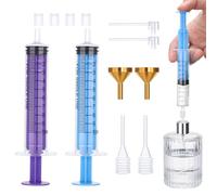 Segbeauty Outil pour Remplir de Flacon Parfum Vide, 10ml Seringue pour Parfum, Pipette, Pompe e Entonnoir, Outil pour Remplir de Echantillon Eau de Cologne