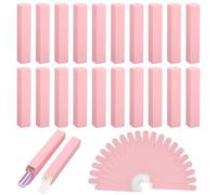 Segbeauty Petite Boite Cadeau, 20 Pièces 12.1x2.1x2.1cm Boite Cadeau Vide pour Parfum Vaporisateur, Pliable et Rectangulaire, pour Flacon Roll On, Gloss, Huiles Essentielles Flacon (Rose)