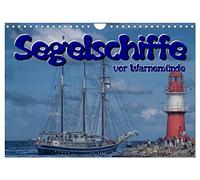 Segelschiffe vor Warnemünde (Wandkalender 2026 DIN A4 quer), CALVENDO Monatskalender: Während der Hanse Sail täglich bis zu drei Ausfahrten in die ... müssen an der Ostmole vorbei. Da stand ich.