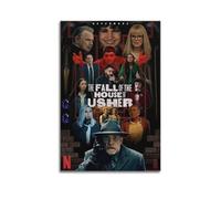 SEGFUGS Poster de film The Collapse of The House of Usher - Impression sur toile - Décoration murale moderne pour chambre à coucher - 30 x 45 cm