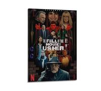 SEGFUGS Poster de film The Collapse of The House of Usher - Peinture murale décorative sur toile - Poster moderne pour chambre à coucher - 20 x 30 cm