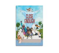 SEGFUGS Poster de l'émission télévisée Almost Life - Impression sur toile - Décoration murale moderne pour chambre à coucher - 20 x 30 cm