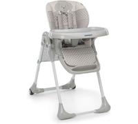 Foppapedretti Chaise haute de réunion, enfants de 6 mois à 3 ans (jusqu'à 15 kg), assise/repose-pieds/dossier réglable, panier porte-objets, stable et confortable, avec rembourrage lavable, Puppy