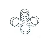 Segment de Piston 38 mm Compatible avec Les tronçonneuses 137 EF3600 3800 233 435BP 735S 735T 935DX 936 937 GS370 BC380T et Autres Moteurs(100 PCS)