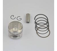 Segment de piston Pièces de moteur de moto STD ~ +100 alésage Taille 41mm ~ 42mm Piston Kit Route adapté à Yamaha XV125 Virago125 XV 125 Virago XVS125 DragStar ( Color : 41.25mm Piston Sets )