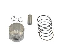 Segment de piston Pièces de moteur de moto STD ~ +100 alésage taille 41mm ~ 42mm piston ring kit adapté pour yamaha xv125 virago125 xv 125 virago xvs125 pour dragstar ( Color : STD Piston Sets )