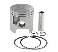 Segments de joint d'étanchéité de piston Taille 56 56,25 56,5 57 mm Kit de piston standard pour moto Pin Joints Clips pour KDX125 KDX 125 1990-1999 (STD)