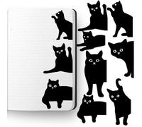 Segnalibri Magnetici - Divertente Clip Gatto Nero Bookmark Magnetico, $ Magnetico Per Libri, Magnetic Bookmark Clip | Magnetic Bookmarkes Per Studenti Insegnanti Ufficio Casa