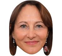 Segolene Royal (Smile) Big Head. Masque Plus Grand Que Nature.