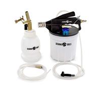 Segomo Tools Kit de purgeur de frein à vide standard et ABS 2 L et kit de pompe de purge d'embrayage | Extracteur de liquide de frein 2 L | Pompe de purge de frein | Kit de purge de frein | Outils de