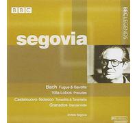 Segovia, Andrés - Oeuvres de Bach, Villa Lobos, Granados Festival d'Edinbourg 1955 ( BBC Legends )
