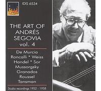 Segovia - The Art of Andrés Segovia, Vol. 4 [Import]